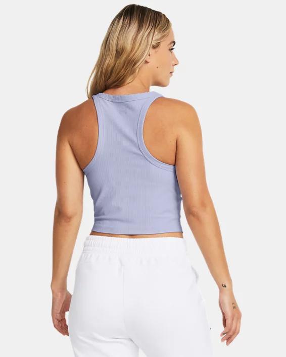 Women's UA Meridian Rib Crop Tank Product Image