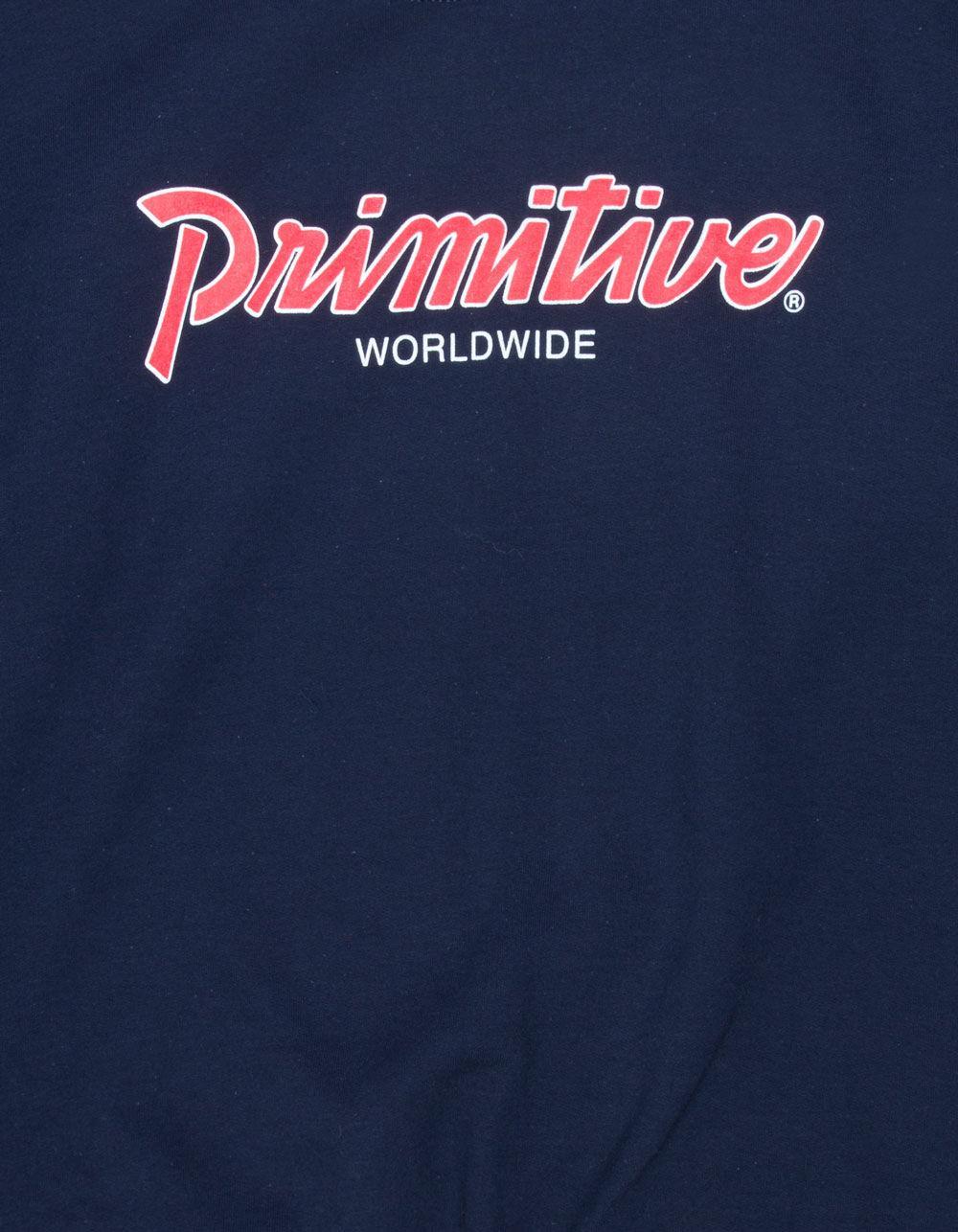 PRIMITIVE League Script Mens Crewneck Sweatshirt Product Image