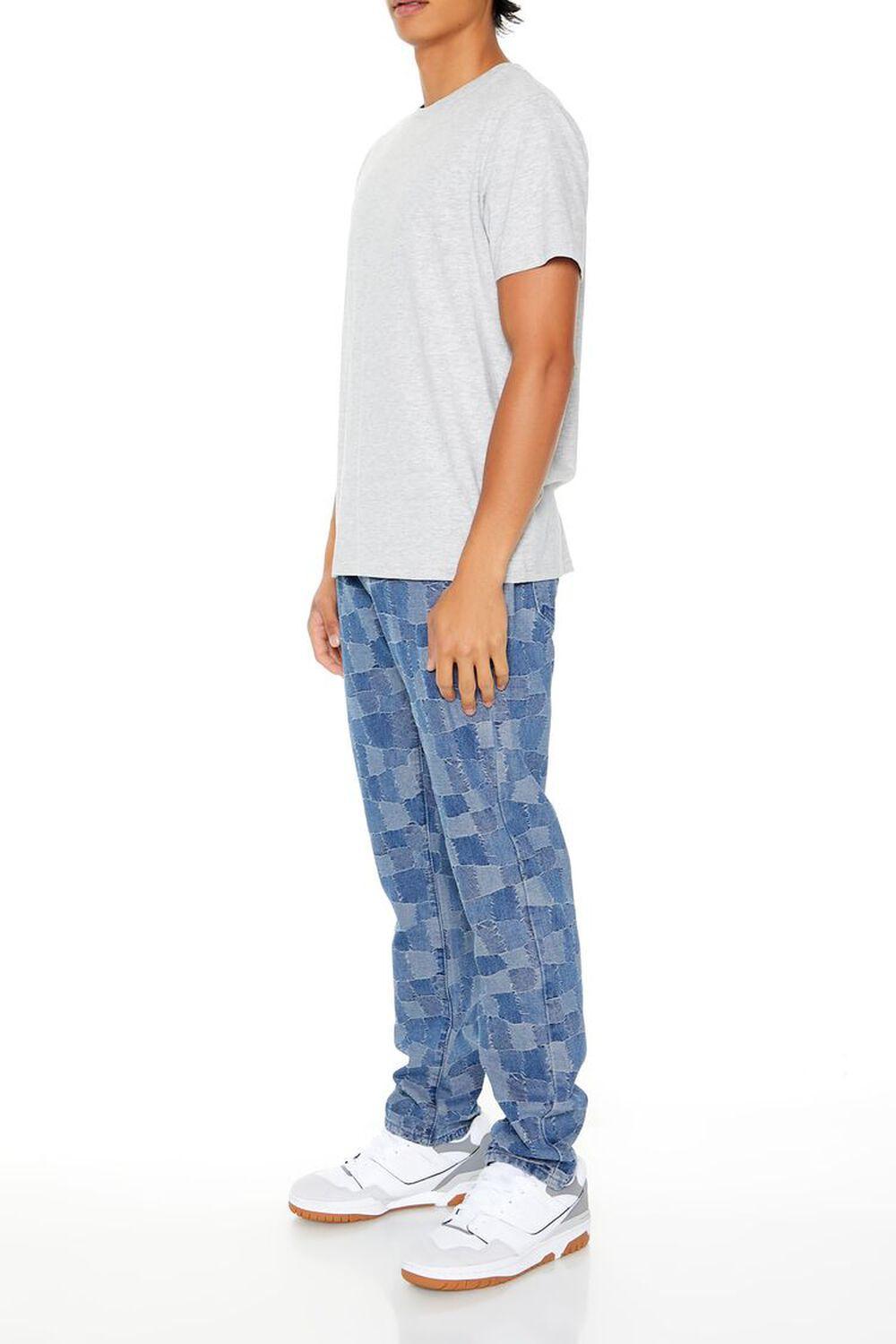 Patchwork Slim-Fit Jeans | Forever 21 Product Image