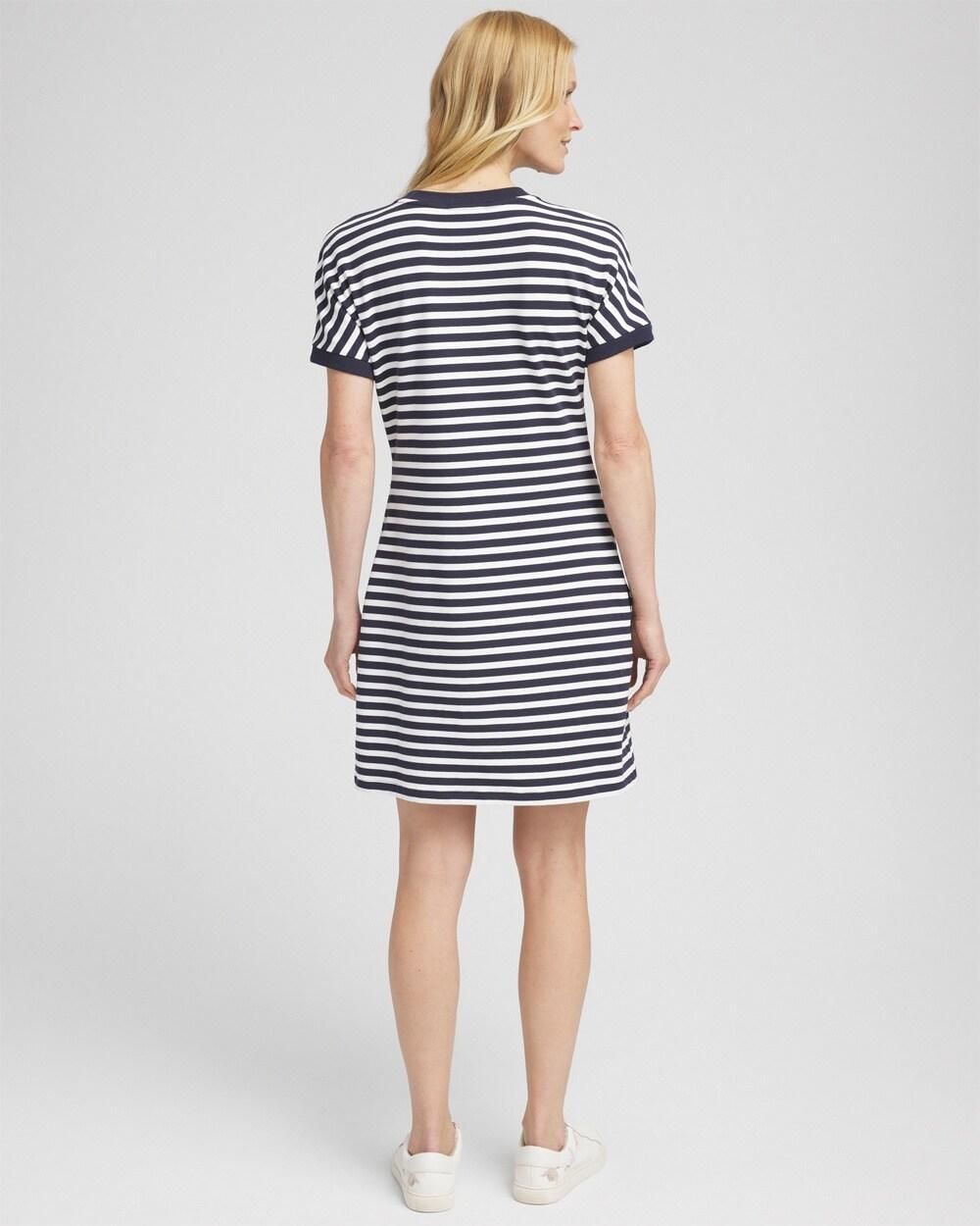 Zenergy® Stripe Twist Front Dress Product Image