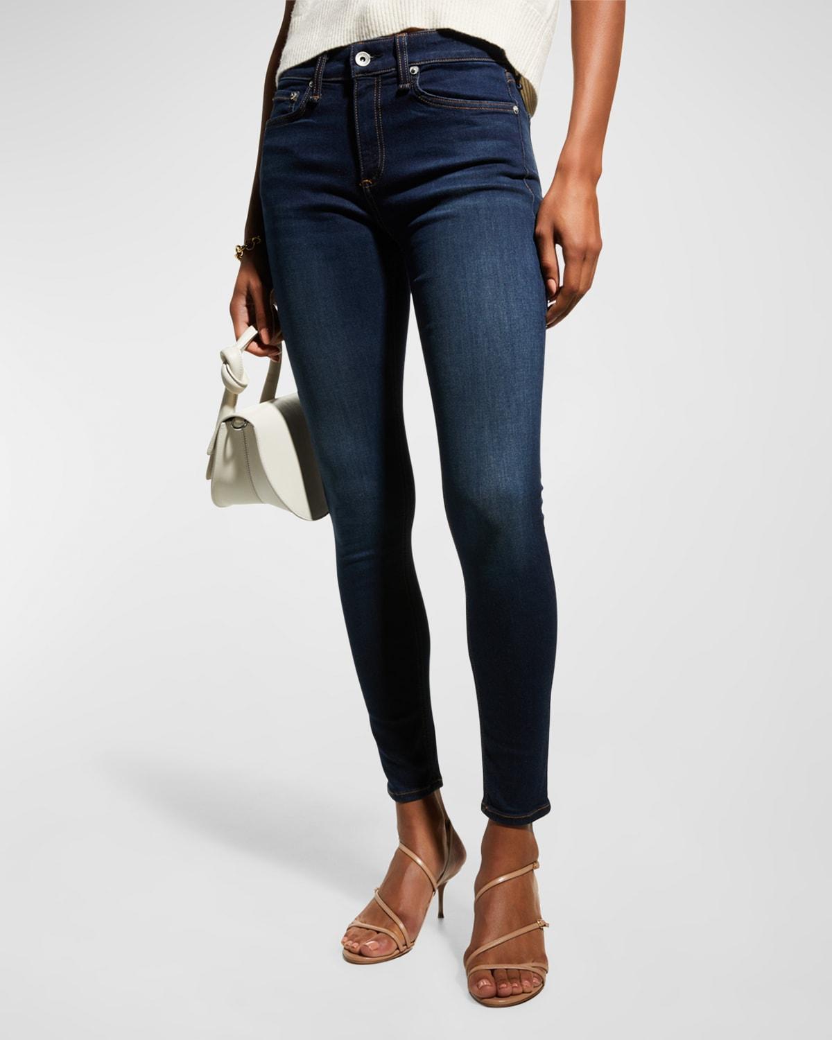 Womens Cate Mid-Rise Ankle Skinny Jeans Product Image