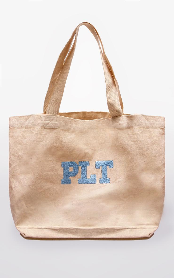 Blue Varsity Logo Tote Bag Product Image