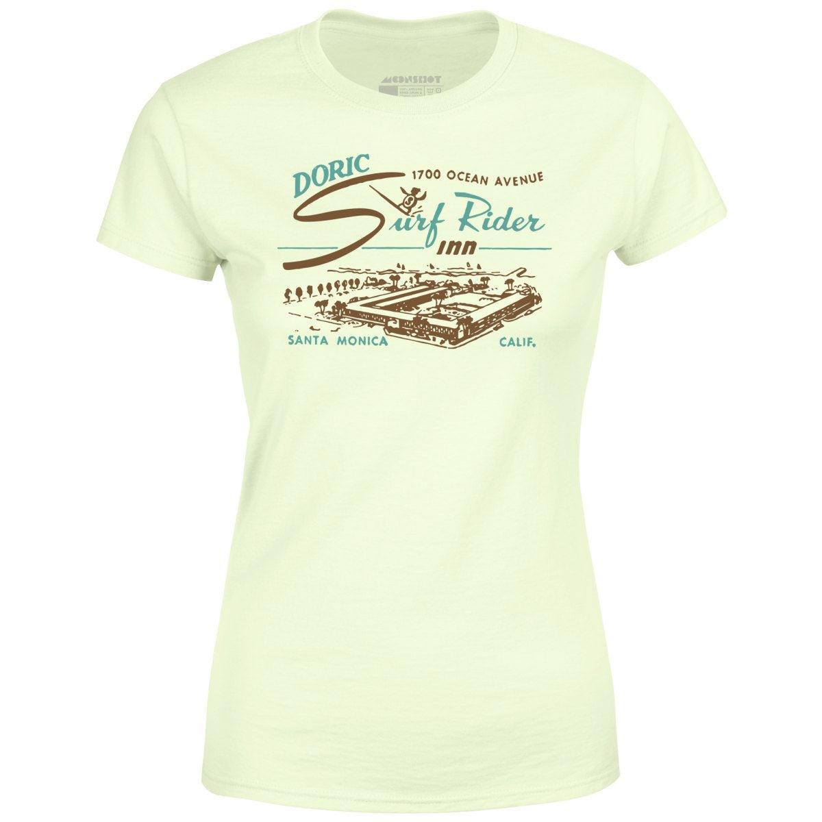 Doric Surf Rider Inn - Santa Monica, CA - Vintage Hotel - Women's T-Shirt Female Product Image