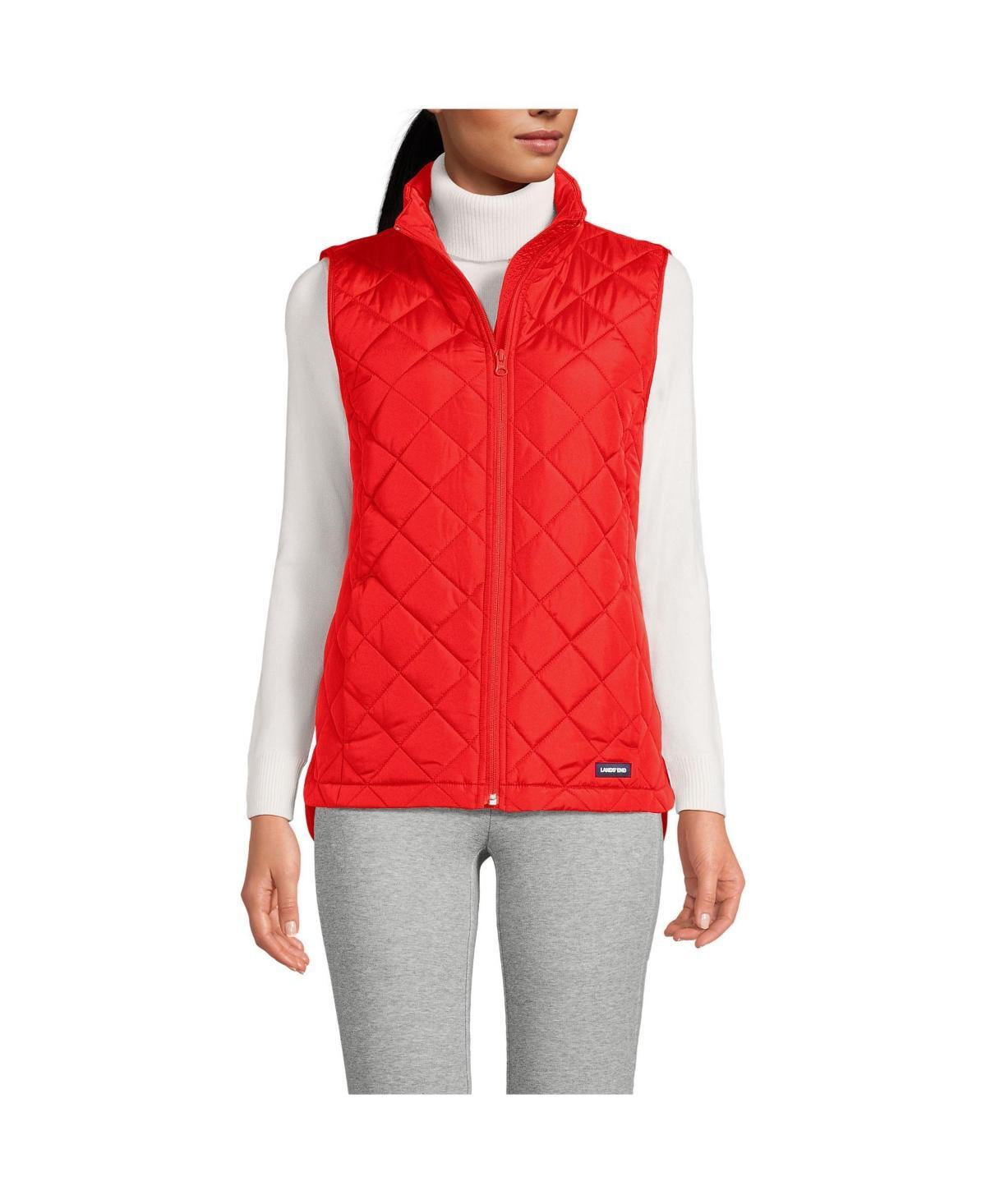 Womens Lands End Insulated Vest Soft Purple Product Image