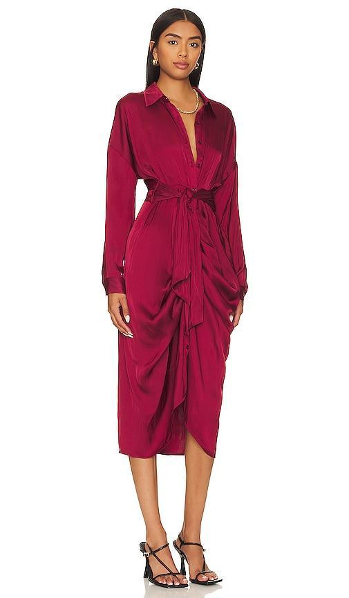 Steve Madden Sula Long Sleeve Shirtdress Product Image