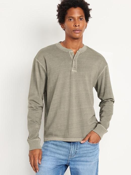 Heavyweight Henley T-Shirt Product Image