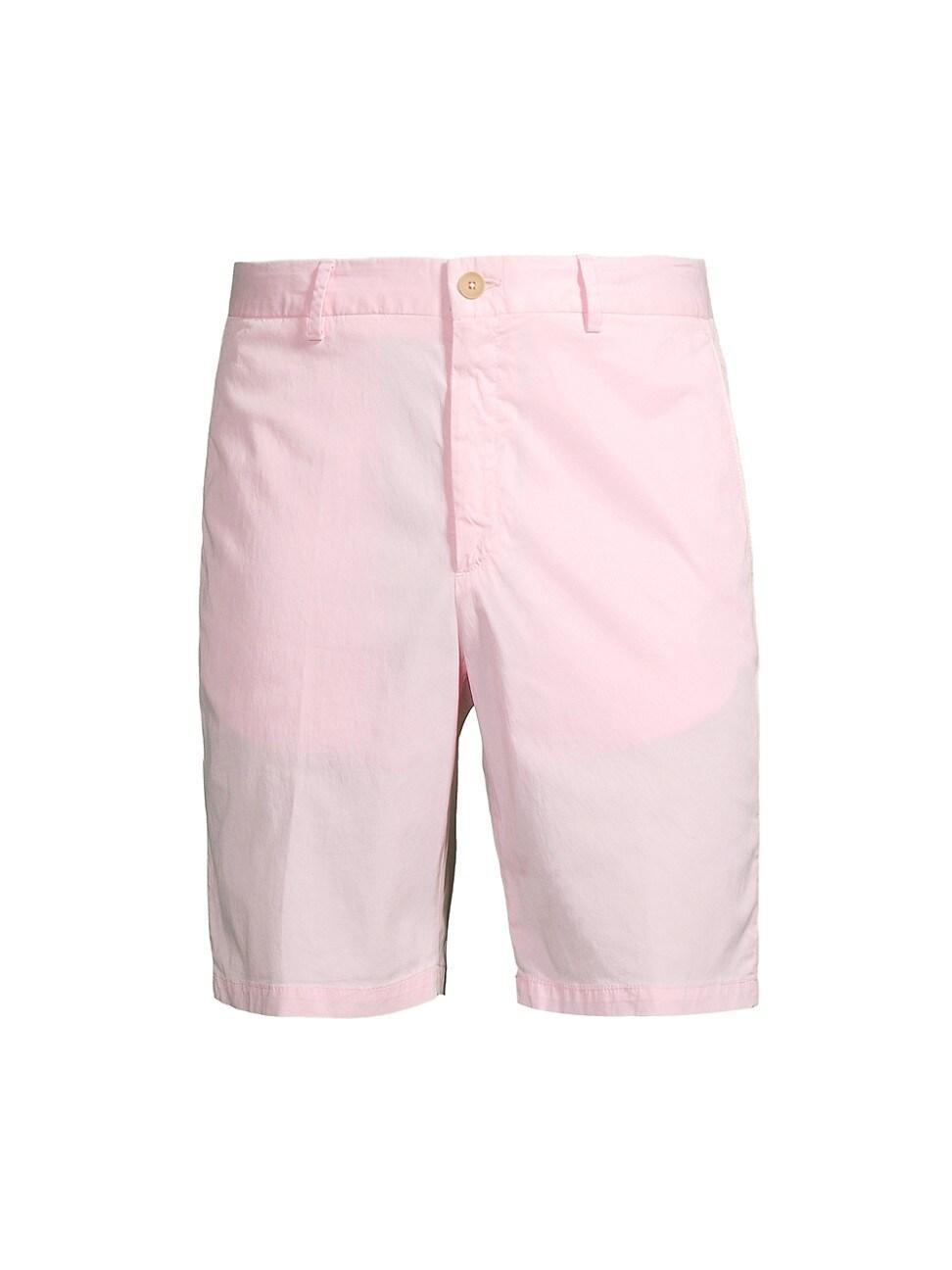 Mens Slim-Fit Cotton-Blend Chino Shorts Product Image