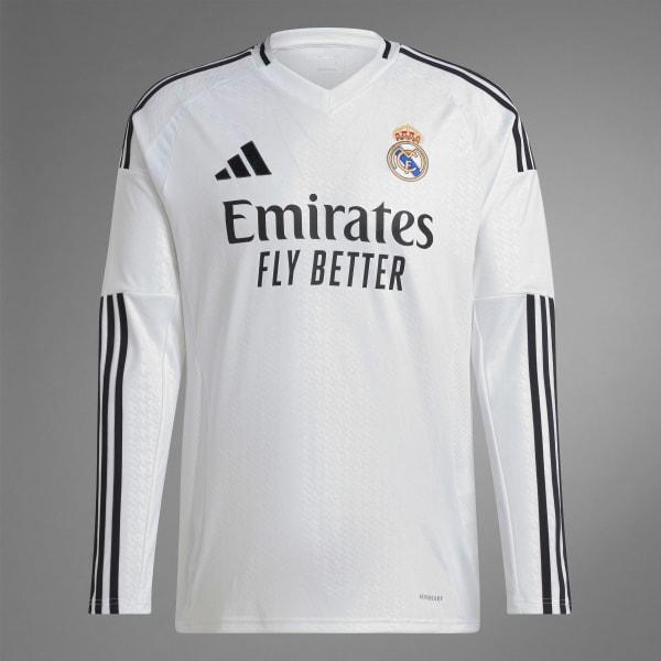 Real Madrid 24/25 Long Sleeve Home Jersey Product Image