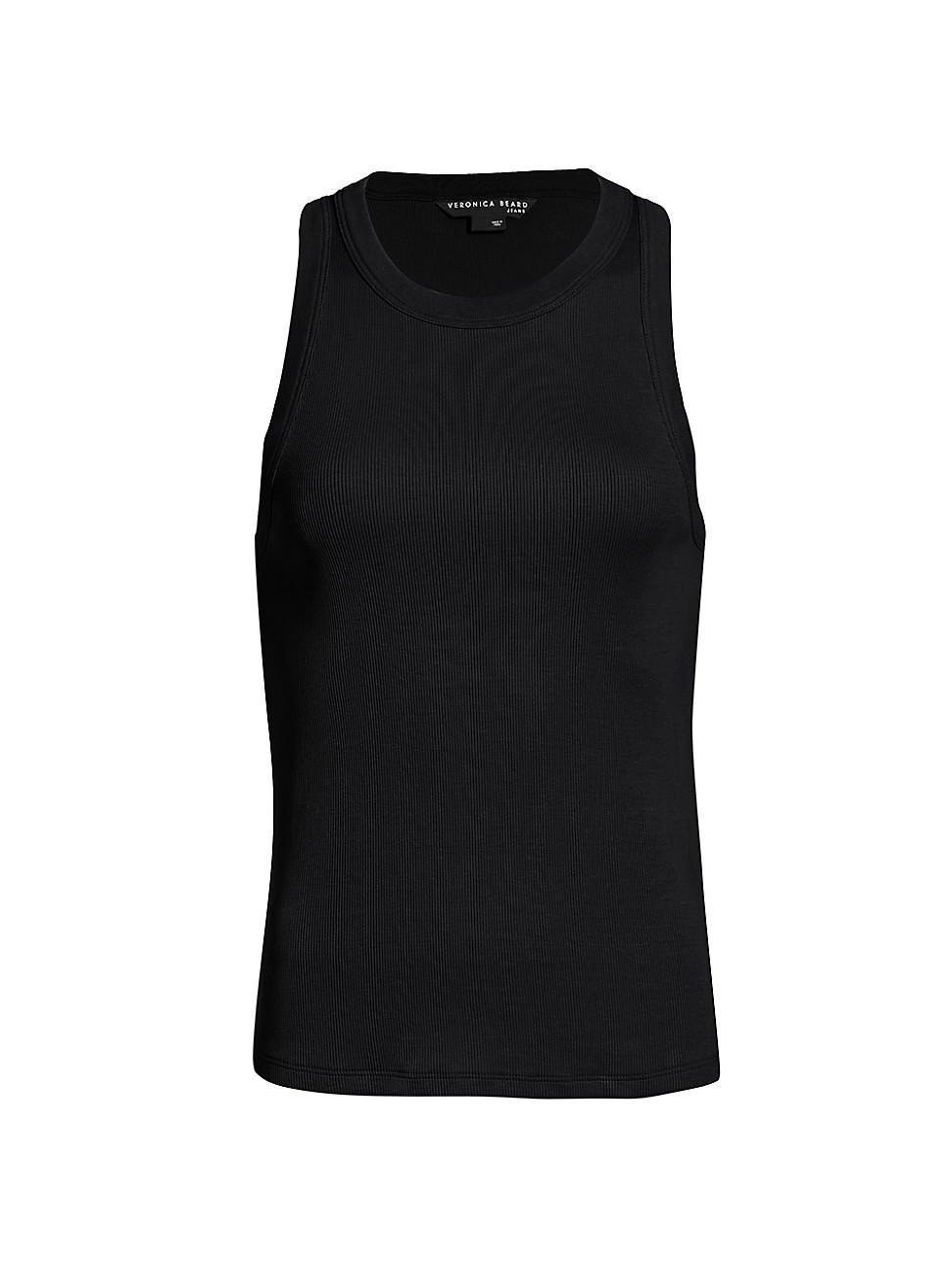 Womens Jordyn Stretch-Cotton Tank Top Product Image