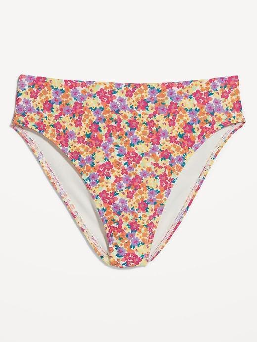 Extra High-Waisted French-Cut Bikini Swim Bottoms Product Image