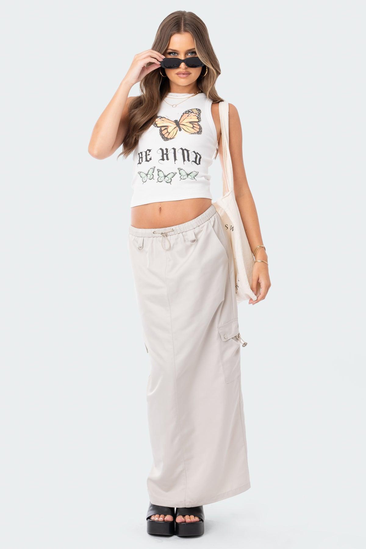 Demi Cargo Maxi Skirt Product Image