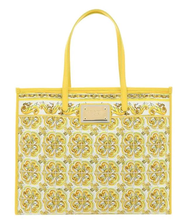 Tote Bag In Yellow Product Image