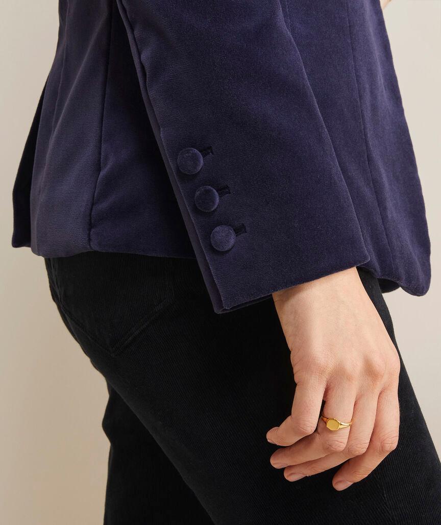 Velvet Blazer Product Image