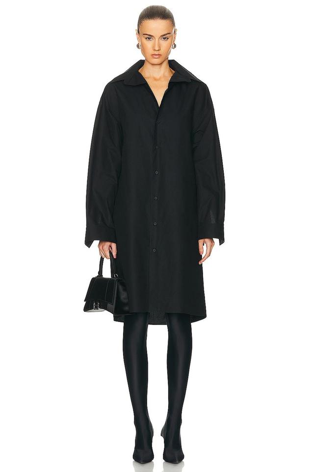 Balenciaga Kick Collar Dress Product Image