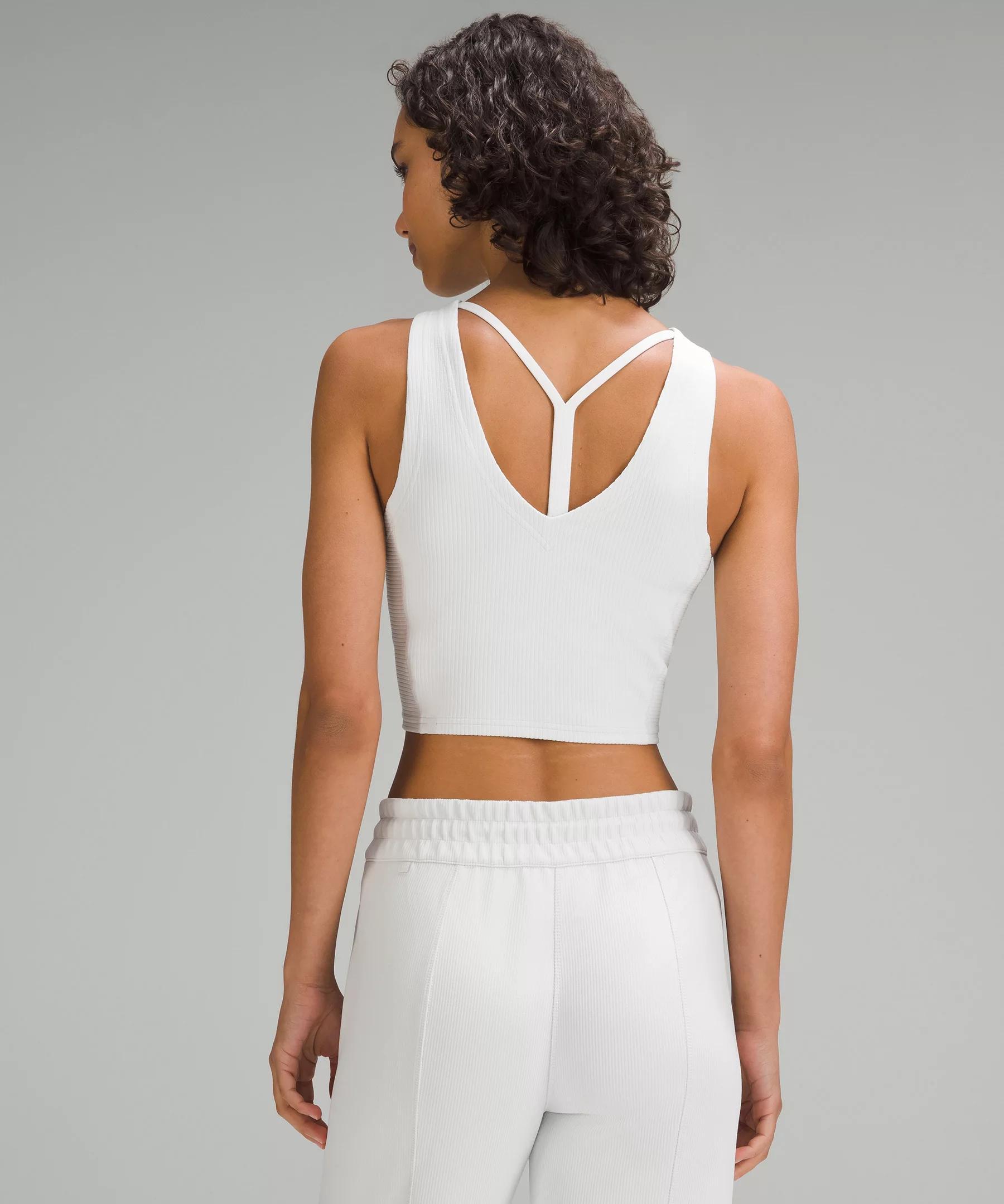 Ribbed Softstreme Cropped Tank Top Product Image