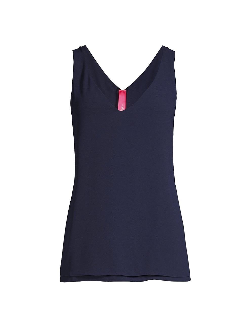 Womens Florin V-Neck Tank Top Product Image