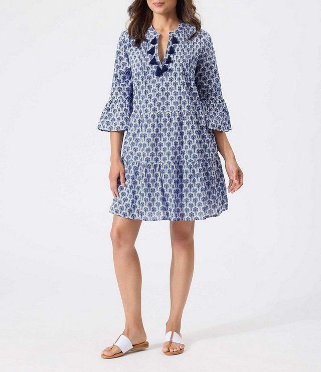 Tommy Bahama Playa Brava Tier Swim Cover-Up Dress Product Image