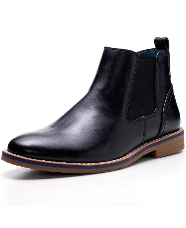 Alpine Swiss Mens Owen Chelsea Boots Pull Up Ankle Boot Genuine Leather Lined Product Image