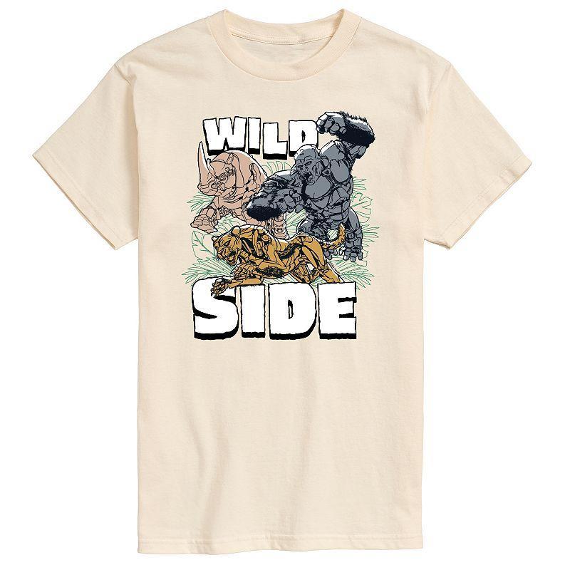 Big & Tall Transformers Wild Side Graphic Tee, Mens Blue Product Image