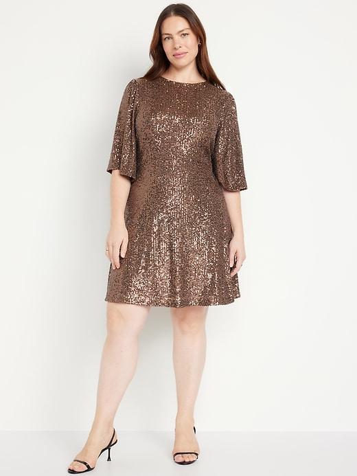 Sequin Mini Dress Product Image