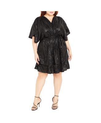 Plus Size Frida Sparkle Dress Product Image