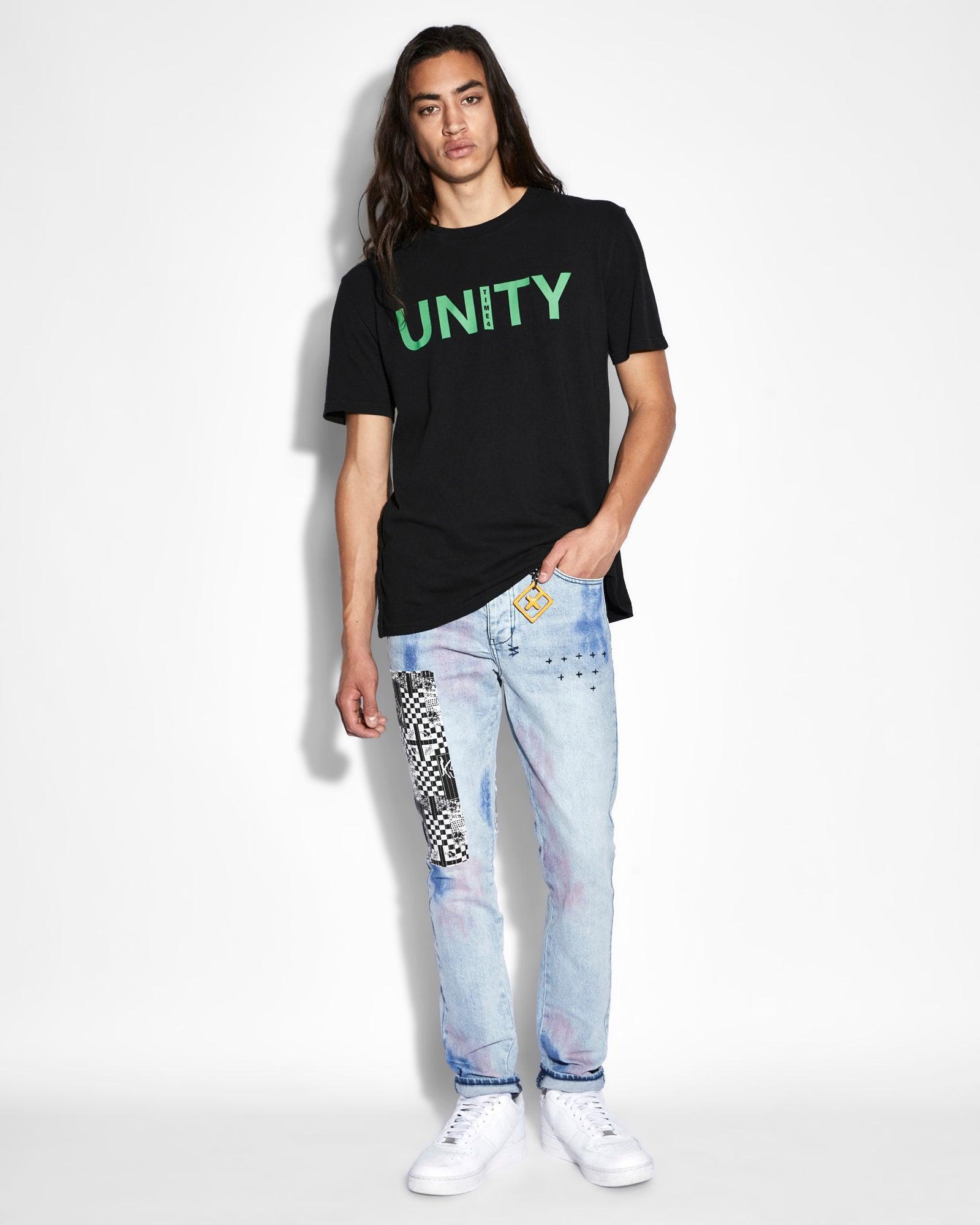 UNITY KASH SS TEE JET BLACK Male Product Image