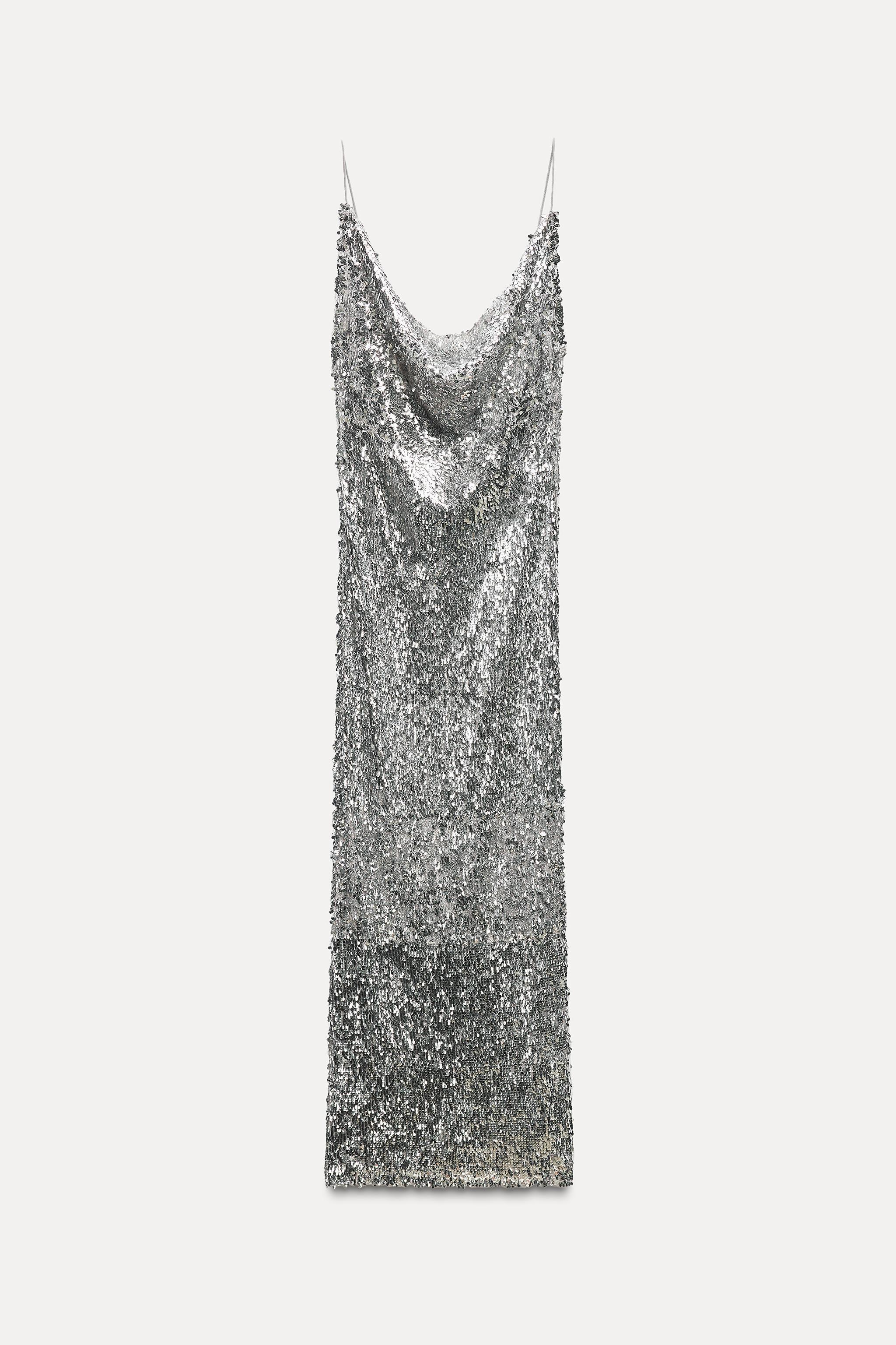 SEQUIN MIDI DRESS Product Image