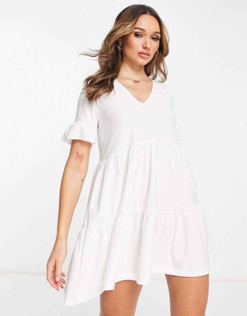 Rebellious Fashion mini smock dress Product Image