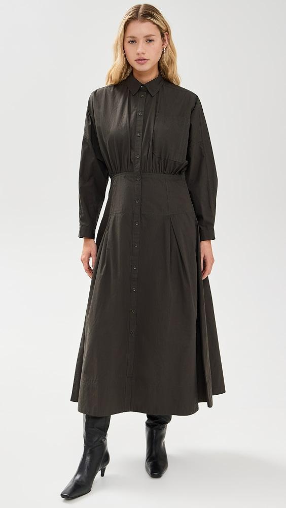 Apiece Apart Pietra Maxi Shirt Dress | Shopbop Product Image