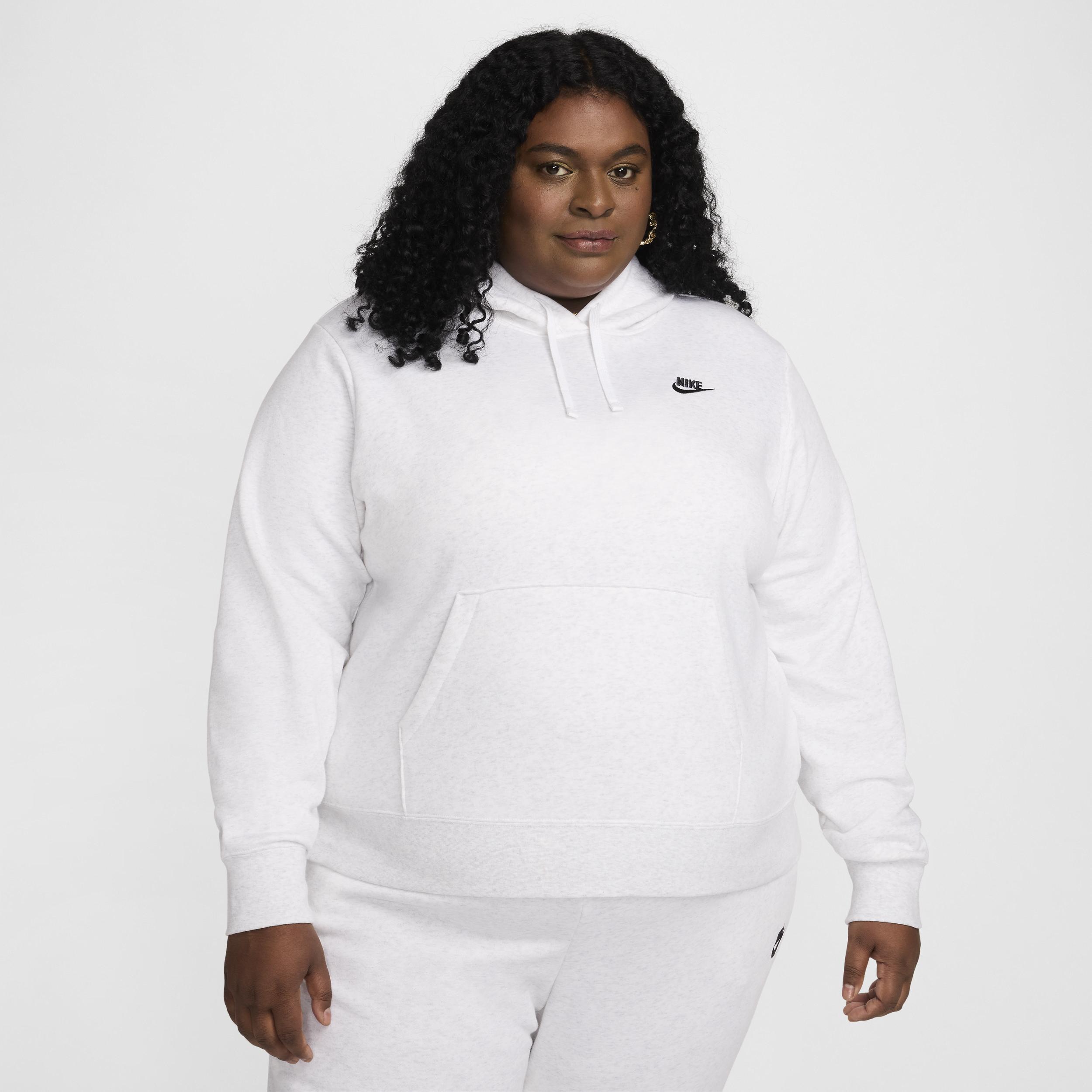 Women's Nike Sportswear Club Fleece Pullover Hoodie (Plus Size) Product Image