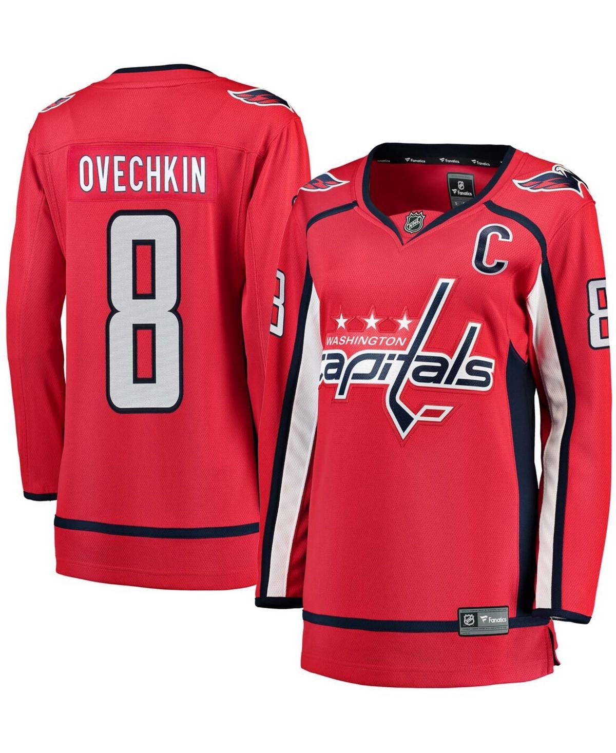 Womens Alexander Ovechkin Red Home Breakaway Player Jersey - Red Product Image