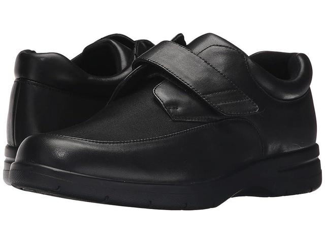 Drew Journey II Leather/Black Stretch) Men's Shoes Product Image