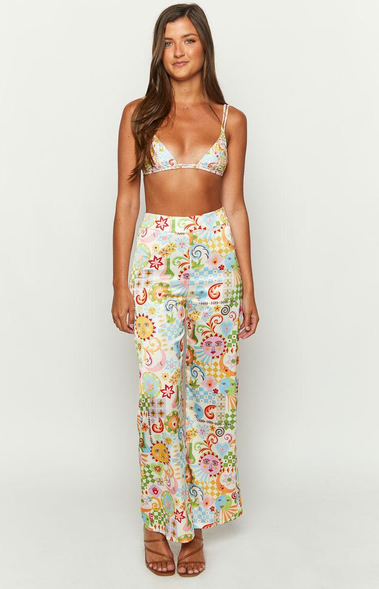 Mykonos Euro Summer Print Pants Product Image