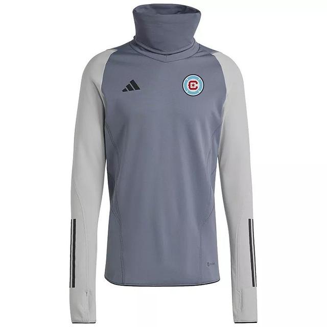 Mens adidas Gray Philadelphia Union Warm Raglan COLD.RDY Top Product Image