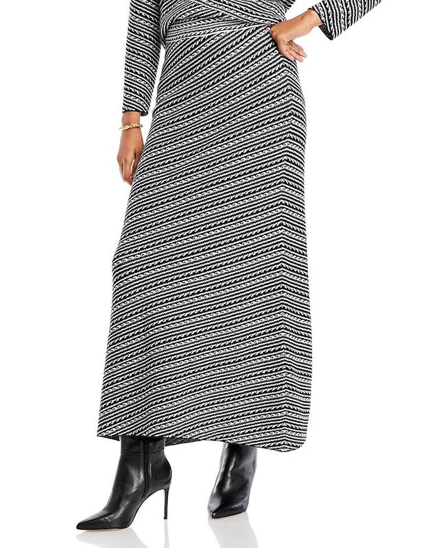 Misook Cozy Knit A-Line Maxi Skirt Product Image