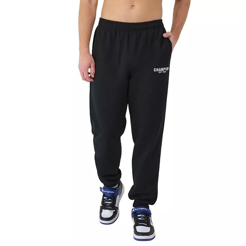 Mens Champion Powerblend Graphic Joggers Product Image