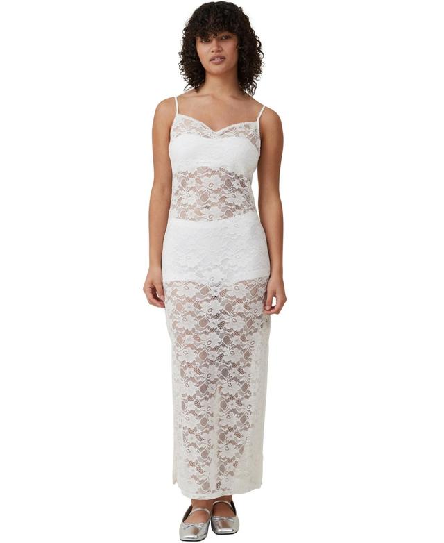 Cotton On Womens Lace Slip Maxi Dress Product Image