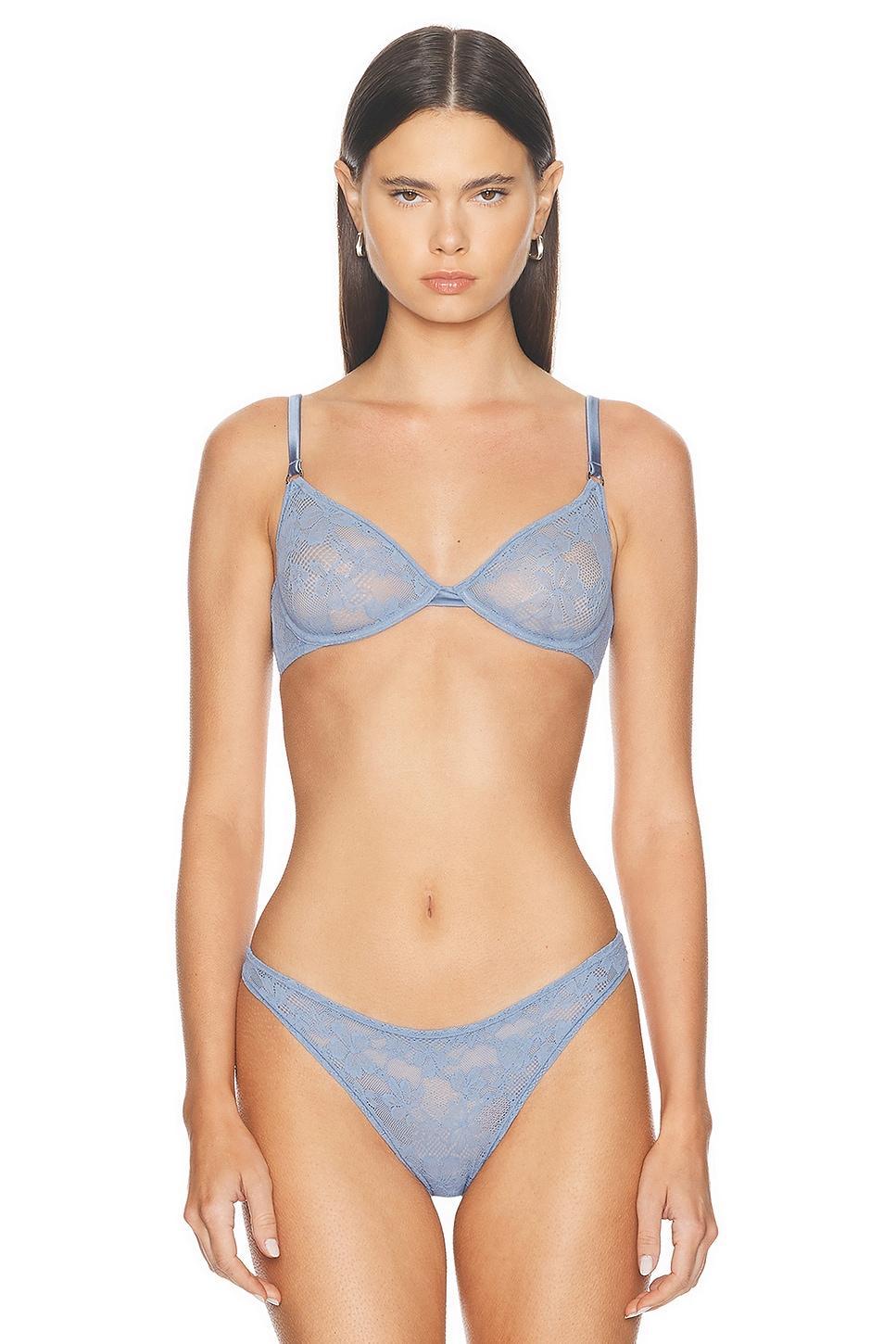 fleur du mal Le Stretch Multifit Unlined Demi Bra Product Image