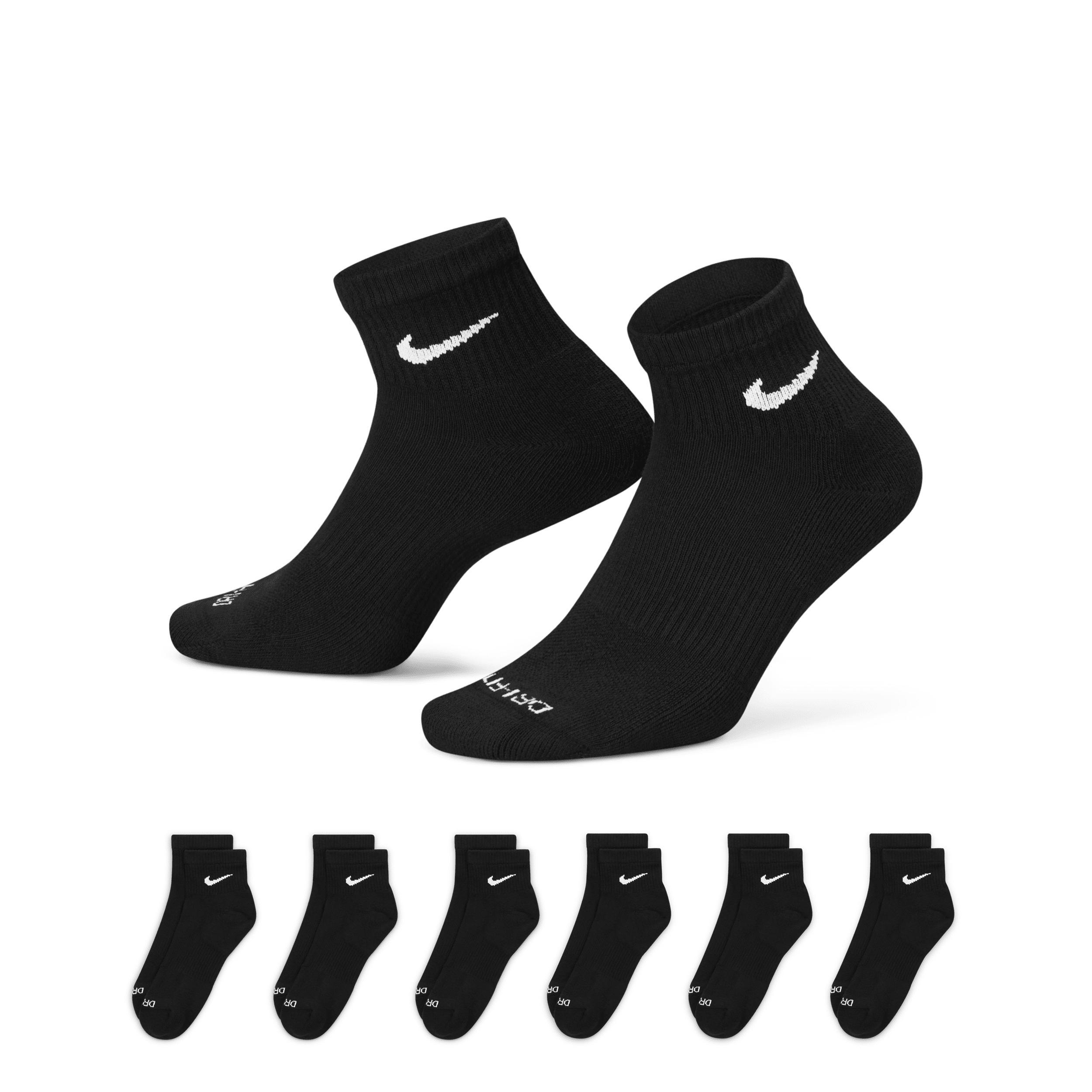 Nike Mens Everyday Plus Cushioned Training Ankle Socks (6 Pairs) Product Image