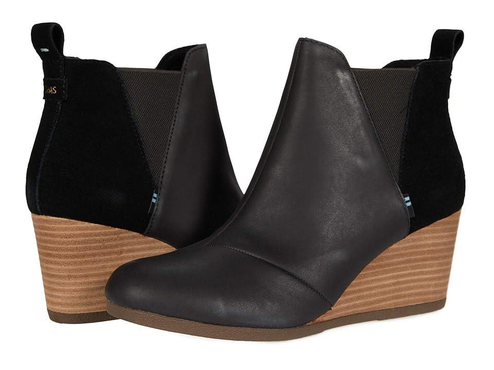 Toms Womens Kelsey Wedge Booties Product Image