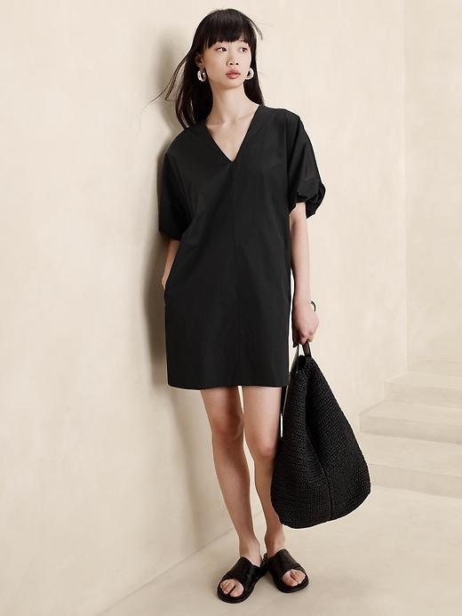 Livia Poplin Mini Dress Product Image