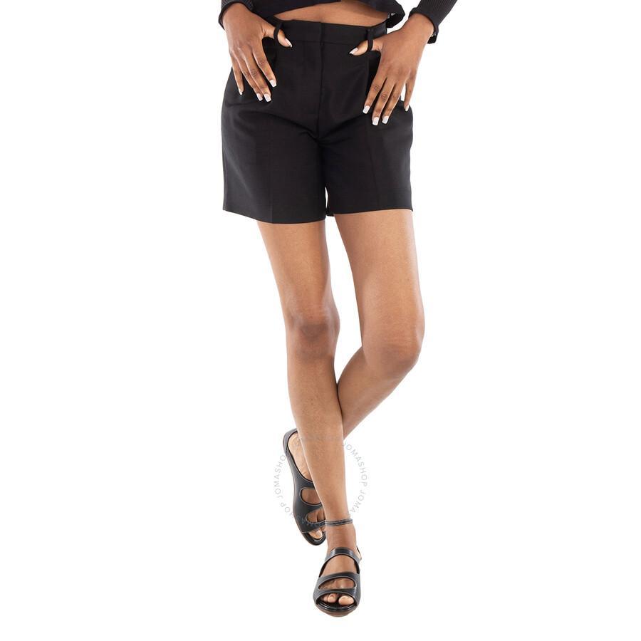 BURBERRY Ladies Black Rosalie Shorts Product Image