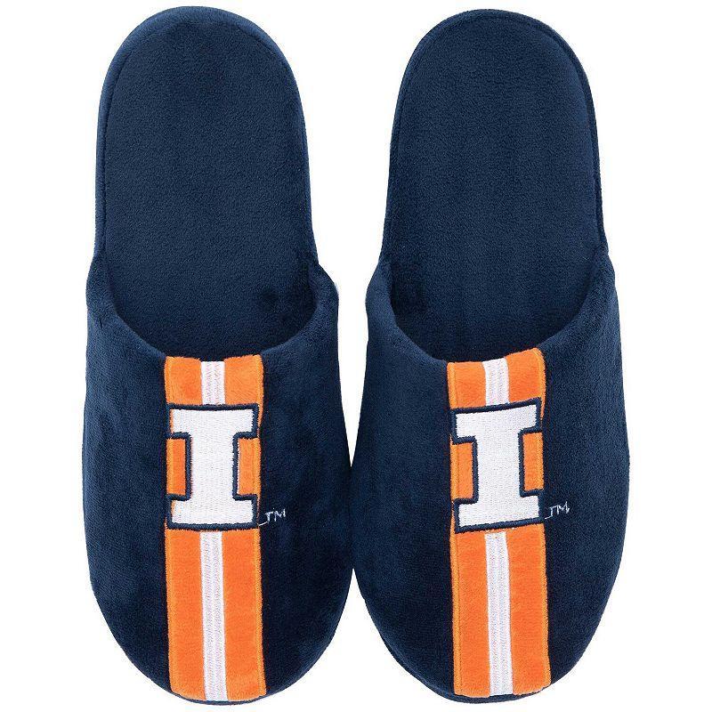 Mens ZooZatz Illinois Fighting Illini Slippers Blue Product Image