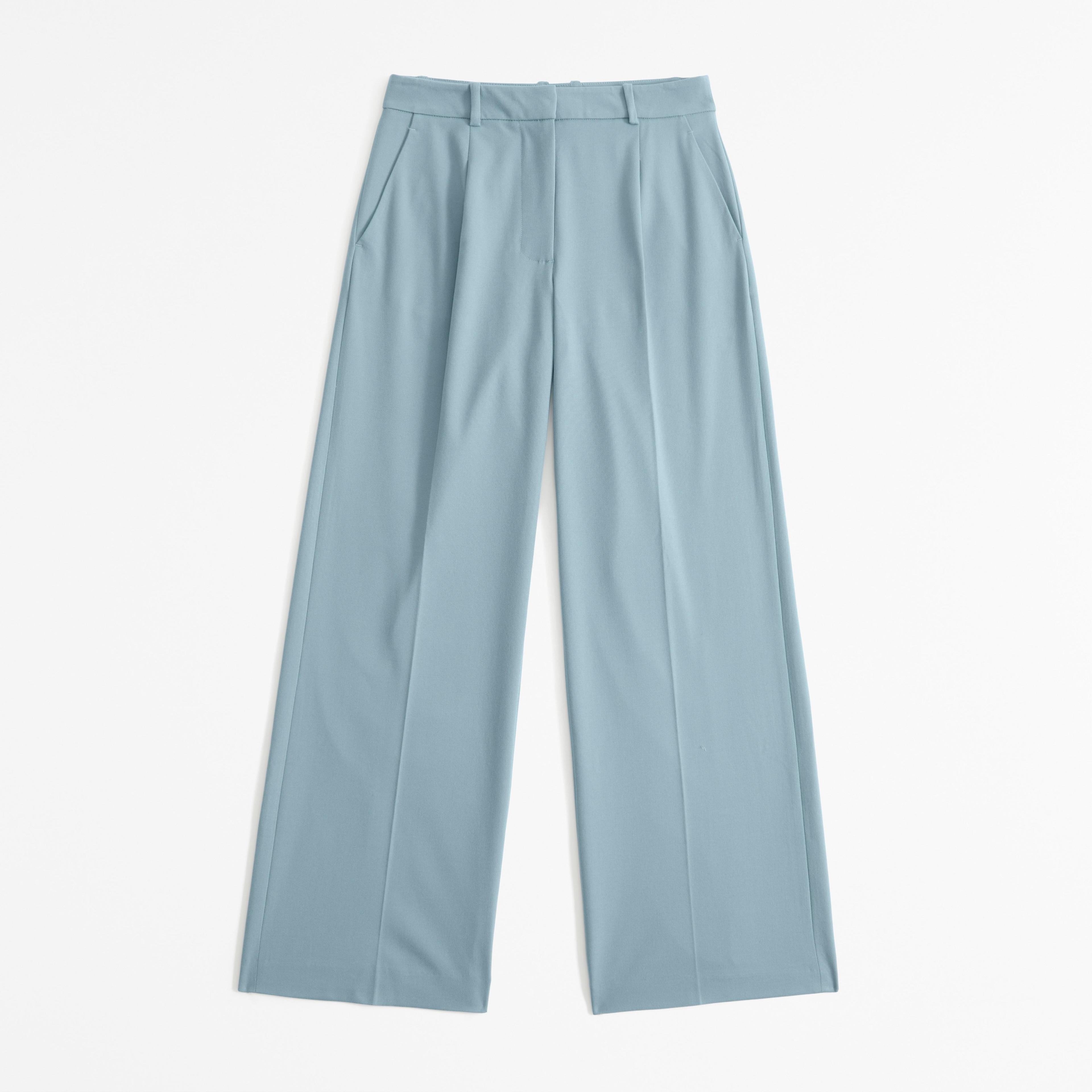 Mid Rise Tailored Wide Leg Pant Product Image