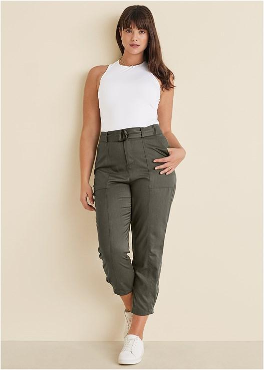 Relaxed Twill Straight Pant Product Image