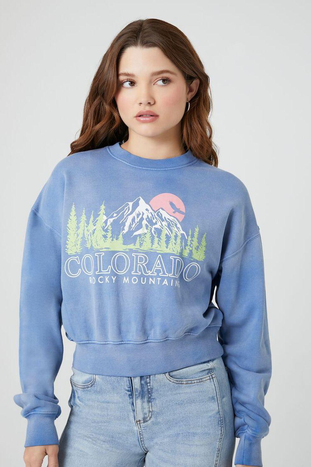 Colorado Rocky Mountains Pullover | Forever 21 Product Image