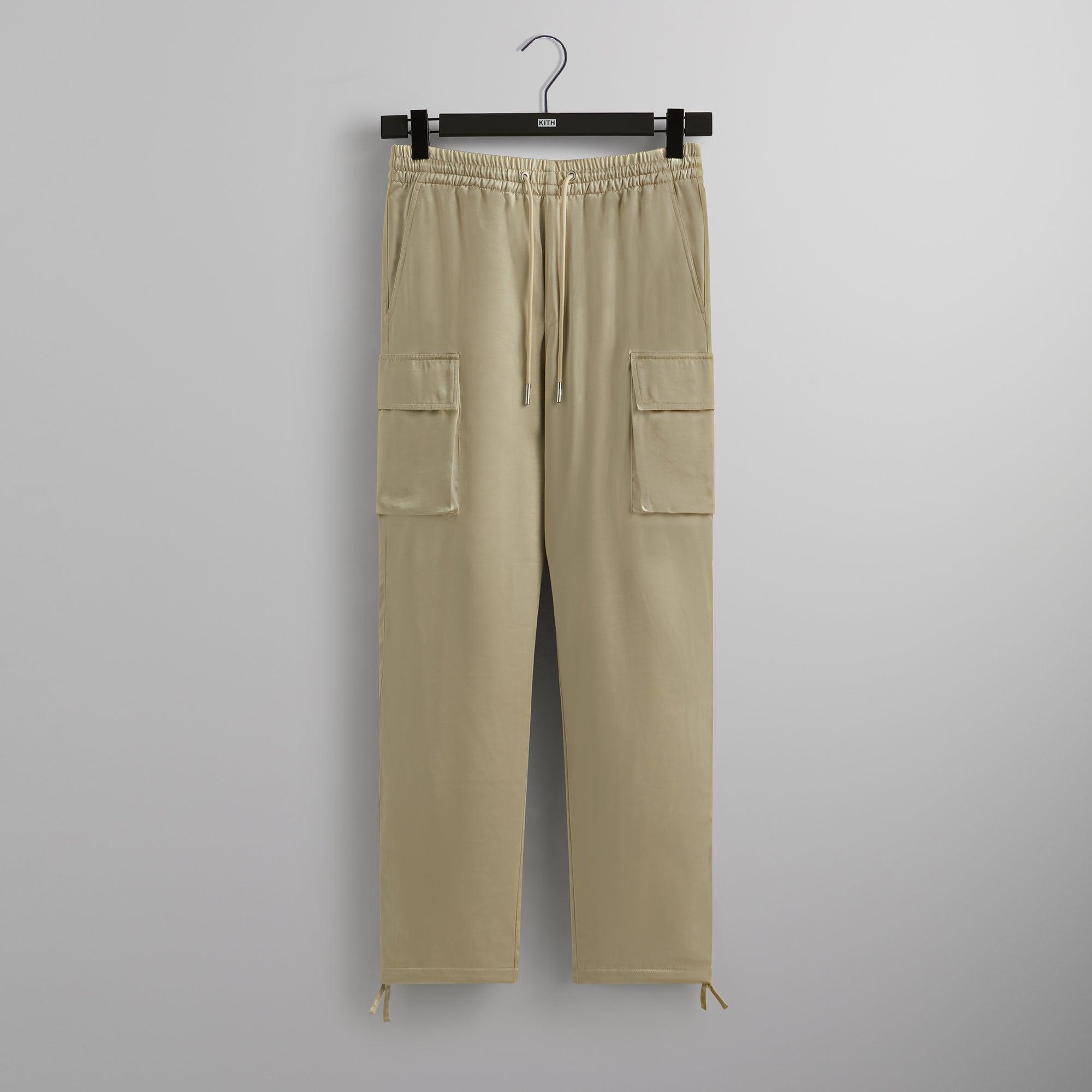 &Kin Washed Satin Kelvin Parachute Pant - Oxide Male Product Image