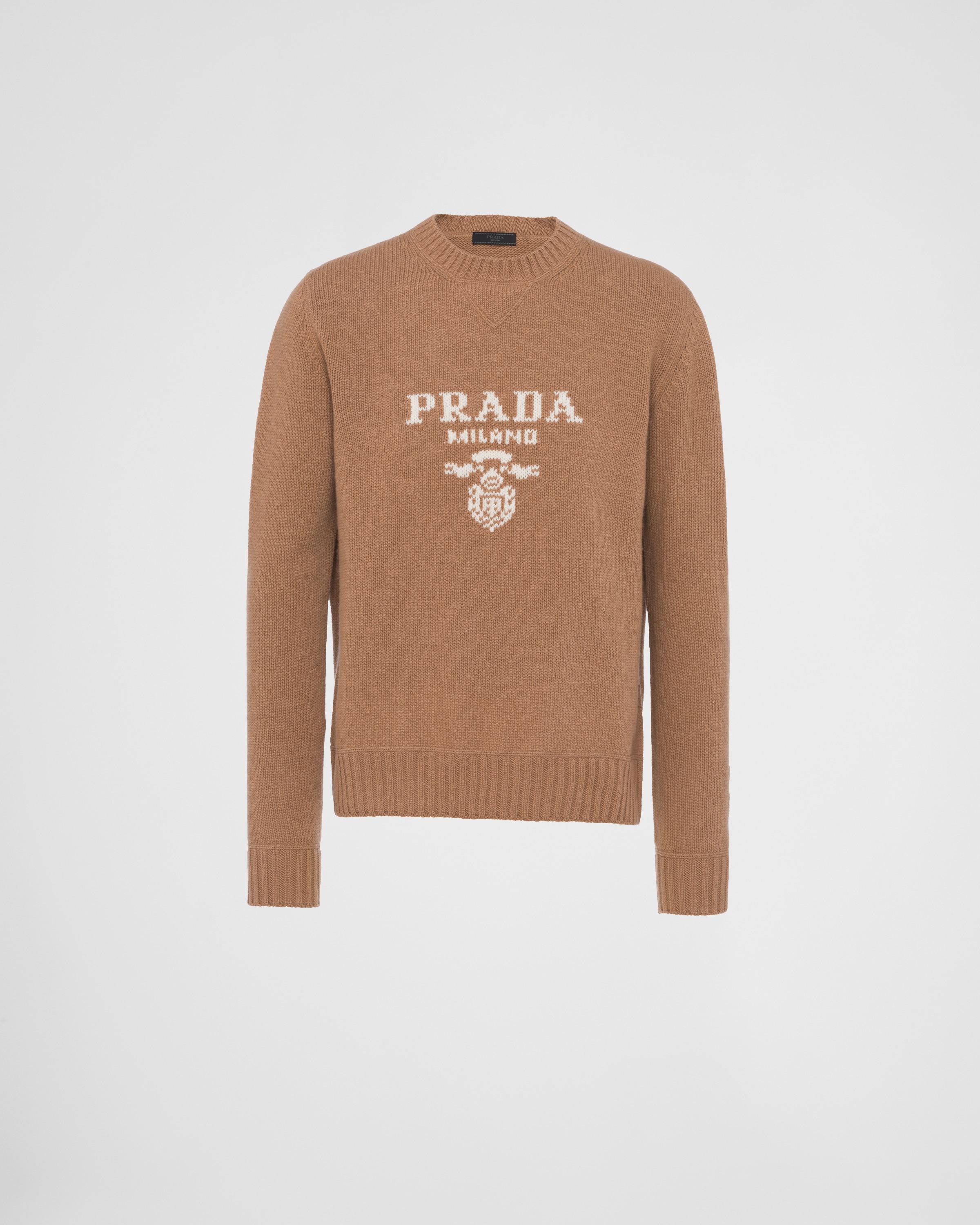 Wool and cashmere crew-neck sweater Product Image