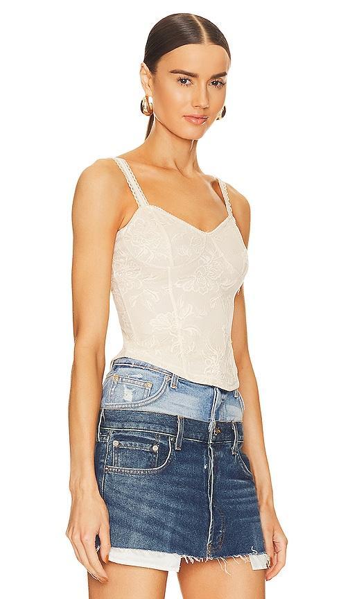 Free People High Standards Floral Lace Underwire Camisole Product Image