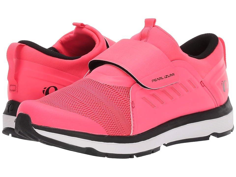 Pearl Izumi Vesta Studio Cycling Shoe (Black/Atomic Red) Women's Cycling Shoes Product Image